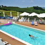 Composite Wood Solid Rich Wpc Plastic Modern 3d Wall Panel Gold Wall Panel