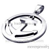 Wholesale Polish Finish Stainless Steel Mens Anchor Necklace