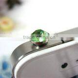Wholesale Crystal Diamond 3.5mm Anti Dust Plug Headset Jack Stopper For IPhone 4 4s 3G 5 5G 5C 5S 6 6plus IPad Mini thumbnail-3