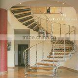 Circular Arc Glass Staircase 9003-10