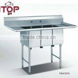 American Style Triple Sink Bench thumbnail-1