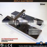 Fingerprint Cylinder Door Lock With Hidden Touch Screen Buttom