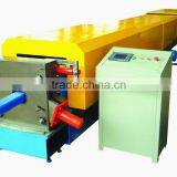 PLC CE Certification Auto Color Coated Glazed Steel Drainage Pipe Roll Forming Machine With Elbow For Sale