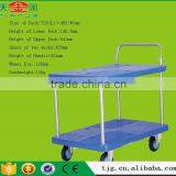 Professional Hand Trolley Supplier,TJG-PLA150-T2 Hand Pull Trolley With 2 Layers