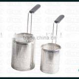 Pasta Basket,Cooking Colander,Stainless Steel Mesh Strainer (L-BTW60S69-201) thumbnail-3
