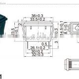 ac Power Socket With Fuse,Dc Adapter Connector,pure Copper With Gold Plated RCA Connector thumbnail-6