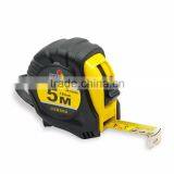 Metric Scale Steel Measure Tape With Rubber Coated, Embossed Tape Measure With BSCI Certificated