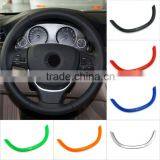 Car Interior Decoration Plastic Chrome Steering Wheel Cover Trim for Bmw thumbnail-2