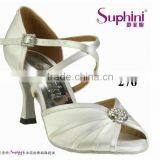 Big Crystal Nice Low Heel Evening Shoes for Women thumbnail-2