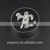 Black and Sliver Glitter Halloween Tea Light, Halloween Spider Light, Witch and Ghost Tea Light thumbnail-5