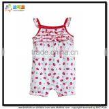 BKD Flower Printed Baby Animal Rompers thumbnail-3