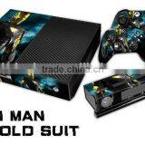 Factory New Arrival Custom Carbon Fiber Skin Vinyl Decal for Xbox One With Two Skins for Gamepad thumbnail-4
