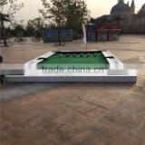 Modern and Luxury White Snookball Table Snooker Pool Table Billiard and Soccer Football thumbnail-5