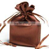 Wholesale Choclate Lingerie Bags With String Closure