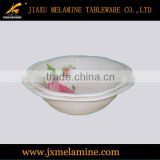 8.5",9.5'' melamine ware flower bowl
