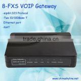8 Port fox FXS Gateway FXS+FXO Phone gateway