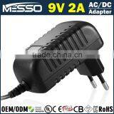 9V 2A Vacuum Cleaner Adapter 18W Vacuum Cleaner Brush Adapter