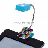 Mini LED Flexible Bright Clip-on Reading Light Clip Book Light for Kindle Nook Led Flexible Arm Light