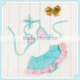 Hot Sale Swimming Set for Baby Cotton Boutiques Kids Swimsuit Set Matching Kids Suit Set Summer Clothing Baby Clothing Outfits thumbnail-1