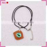 Fashion Jewelry Necklace With Skull Pendant, Leather Chain Latest Model Fashion Necklace thumbnail-5