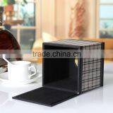 Wholesale Luxury Tissue Boxes, Decorative Pattern Leather Family Tissue Box thumbnail-3