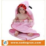 Cartoon Animal Style Hooded Baby Towel 0-6 years Bamboo Baby Hooded Bath Towel