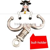 spring bull holder with stainless steel for calf and cattle