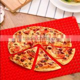 Customized heat resistant silicone pizza mat