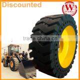 Made in China Solid Rubber Wheel Loader Tires 29.5-25 With High Anti-puncture Performance thumbnail-1