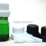 The New 10ml Glass Bottle Green Dropper Oil Bottle With White Big Cap thumbnail-1