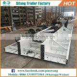 Hot-selling Inexpensive 20ft 40ft Container Semi-trailer 40 Feet Flatbed Truck Trailer Made in China thumbnail-3
