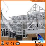 2015 china new cheap modern light steel structure prefabricated house