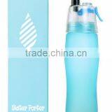 700ml Cycling Running Water Drinking Bottle Climbing Misting Spray Healthy Sports Cup With Pull-top Spout thumbnail-1