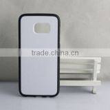 Matte TPU+PC Bottom Creative Blank Phone Case for Samsung s7 Edge thumbnail-3