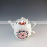 2015 Newest Design Ceramic Drinkware Type Tea Pot With Cup Set thumbnail-1