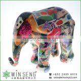 Large Lovely Promotion Gifts Painting Ceramic Elephant Saving Bank thumbnail-2
