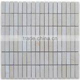 High Quality Rectangular Stacked Mosaic Tile For Bathroom/Flooring/Wall Etc & Best Marble Price