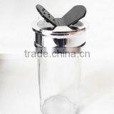 Small Clear Glass Paragon Spice Jars With Butterfly Cap thumbnail-4