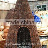 Wicker Garden Decoration --- Flower Stand & Planter / Garden House thumbnail-1