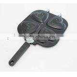 Nonstick Aluminium Egg Poacher Skillet Frying Divided Pan thumbnail-4