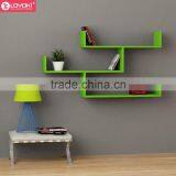 3 Tier Wooden Wall Rack Wholesale Hanging Wall Shelving for Home Wall Art Decor Floating Shelf thumbnail-4