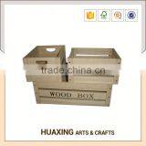 Handicraft Wood Slice Wooden Storage Basket thumbnail-3