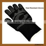 Amazon Silicon Heat Resistant Fireplace And Barbecue Pit Mitt BBQ Gloves,Kitchen Oven Use Heat Resistant Gloves thumbnail-3
