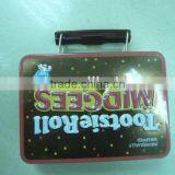 Small Square Tin With Handle for Card thumbnail-1