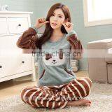 Wholesale 100% Cotton Sleep Wear Fitness Couple Lovers Sleep Wear Pajamas thumbnail-3