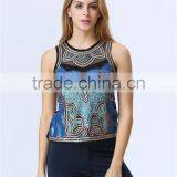 New Design Ladies Heavy Sequin Embroideried Embellishment Beaded Top thumbnail-5