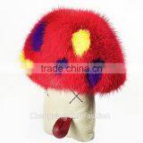 CX-R-01 Cute Design Genuine Mink Fur Keyring thumbnail-6
