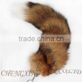 CX-R-41 Genuine Fox Fur Tail Key Ring thumbnail-6