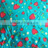 Lovely Strawberry Printing Spandex/nylon Fabric for Swimwear