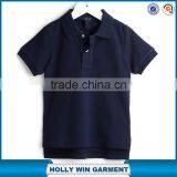 Wholesale Blank 100 Cotton Children Clothing Custom Design Boys Polo Shirts